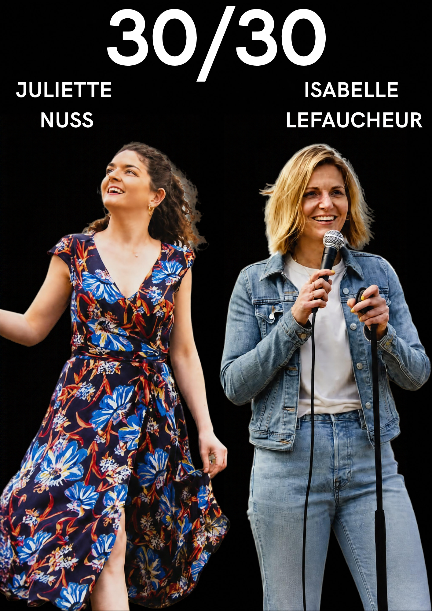 30/30 Juliette Nuss et Isabelle Lefaucheur - Dimanche 25 octobre 2026 17h - Jim Carré à Saint-Malo