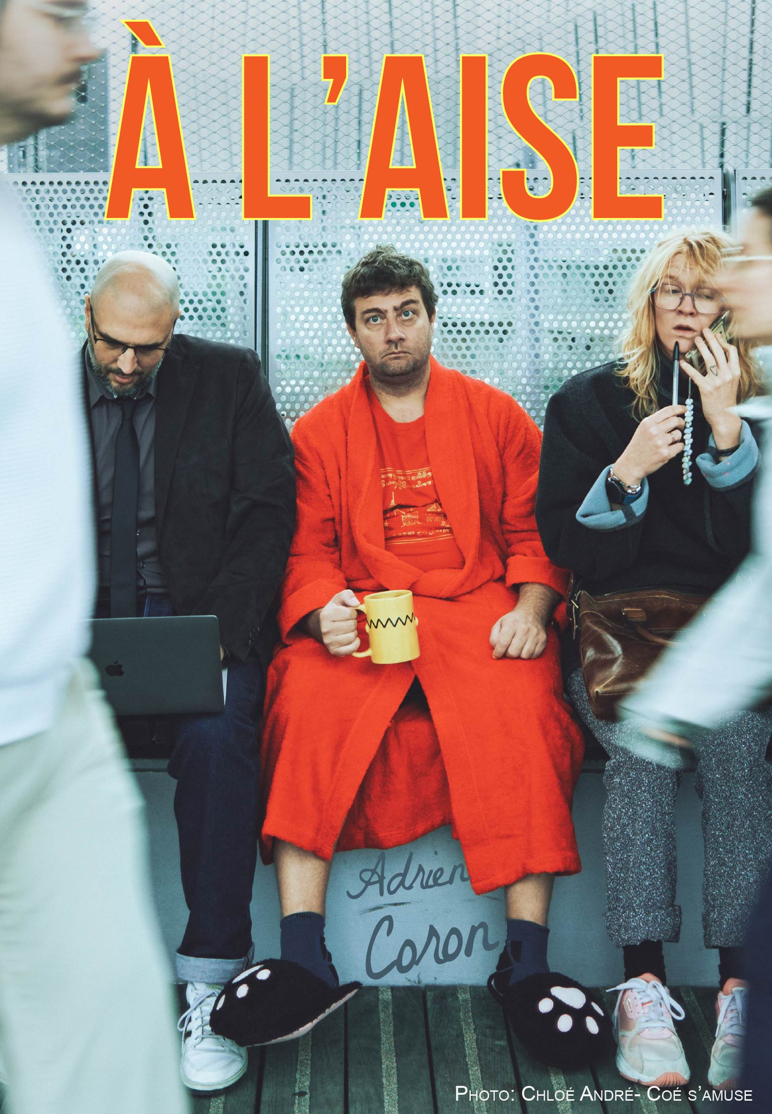 ADRIEN CORON dans À L'AISE - Samedi 12 décembre 2026 19h - Jim Carré à Saint-Malo